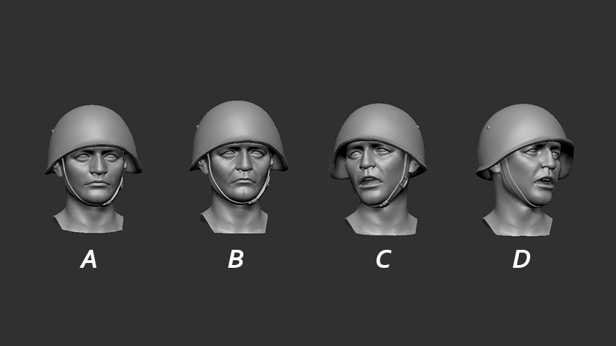 1:35 Headers with helmet SSh-39/40