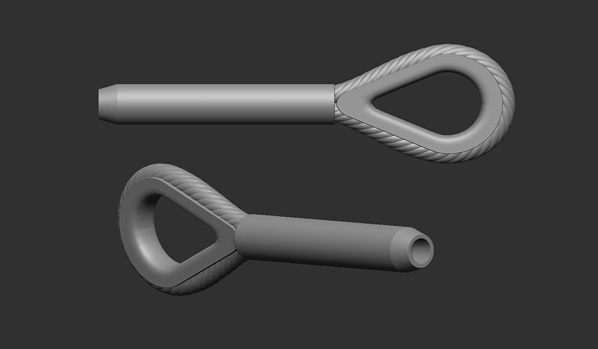 1:16 Towing Cable End - German Army WW2