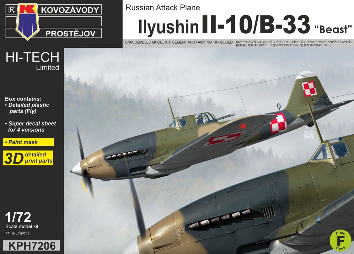 1:72 Ilyushin Il-10/B-33 Beast