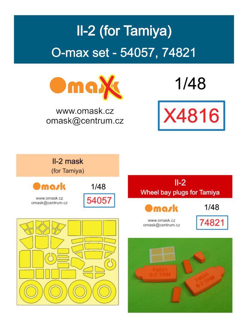 1:48 Il-2 O-max set (for Tamiya)