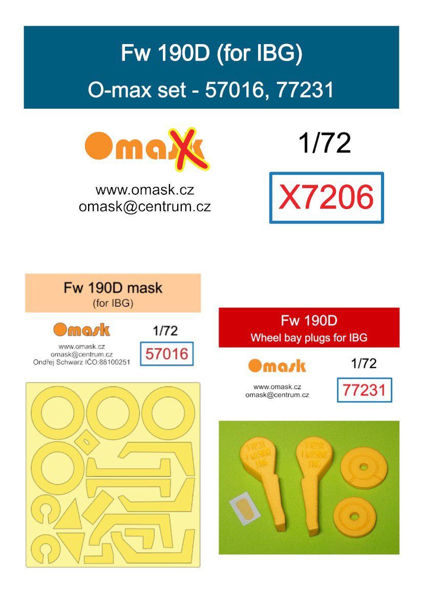 1:72 Fw 190D O-max set (for IBG)