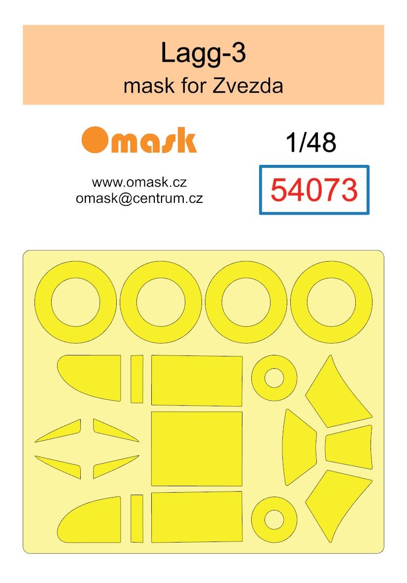 1:48 Lagg-3 mask (for Zvezda)