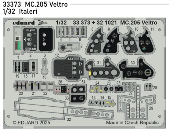 1:32 Macchi MC.205 Veltro