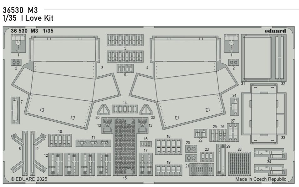 1:35 M3 Lee/Grant Medium tank