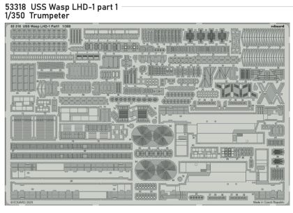 1:350 USS Wasp LHD-1 part 1