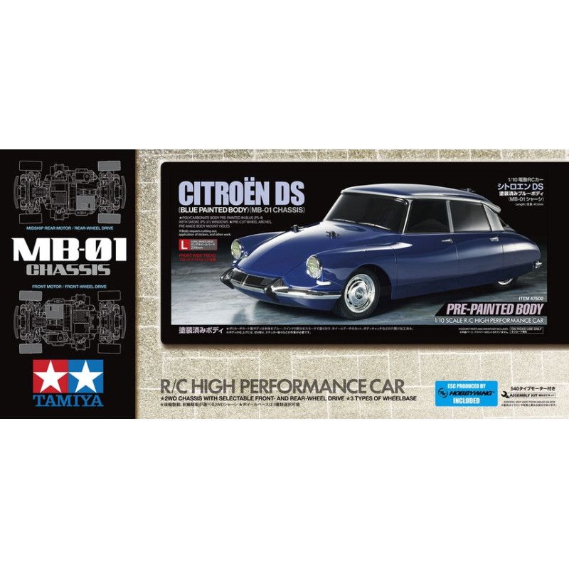 1:10 MB-01 Citroen DS Blue PB
