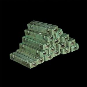 1:72 Wooden Ammo Boxes for 7,5cm Kw.K.42