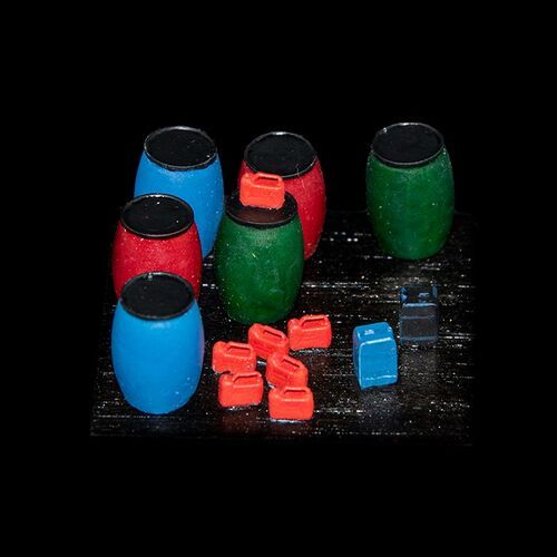 1:72 Plastic barrels and canisters