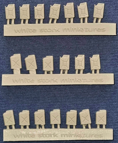 1:72 Canisters 20 kanistrów z okresu II Wojny Światowej