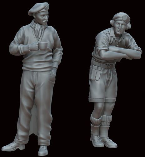 1:48 British Tankers North Africa 1942