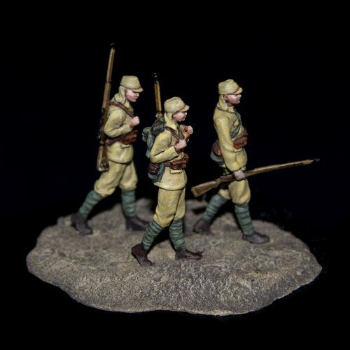 1:72 Japanese infantry soldiers
