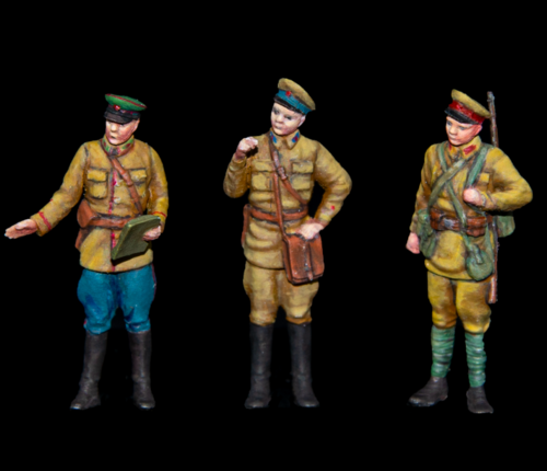1:72 Soviet soldiers 1941