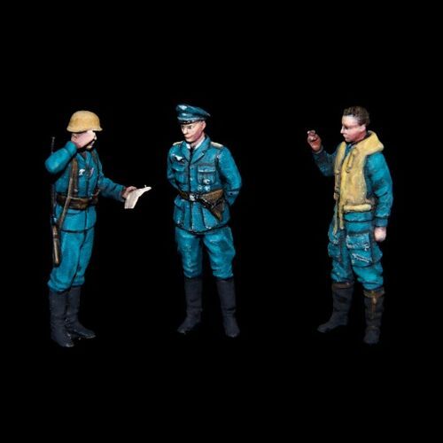 1:72 Luftwaffe officers