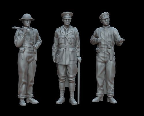 1:72 WWI British tankers