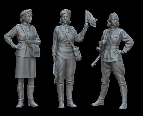 1:72 Female auxiliary service