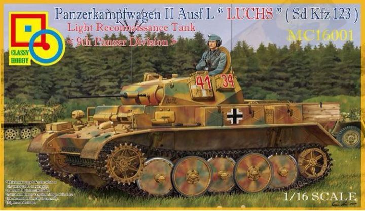 1:16 Panzerkampfwagen II Ausf.L 