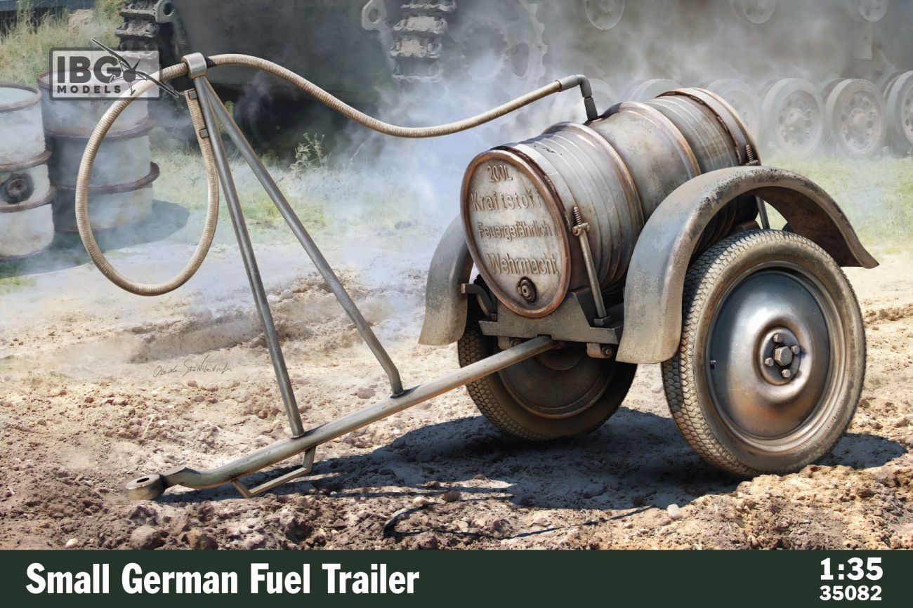 1:35 German Small Fuel Trailer