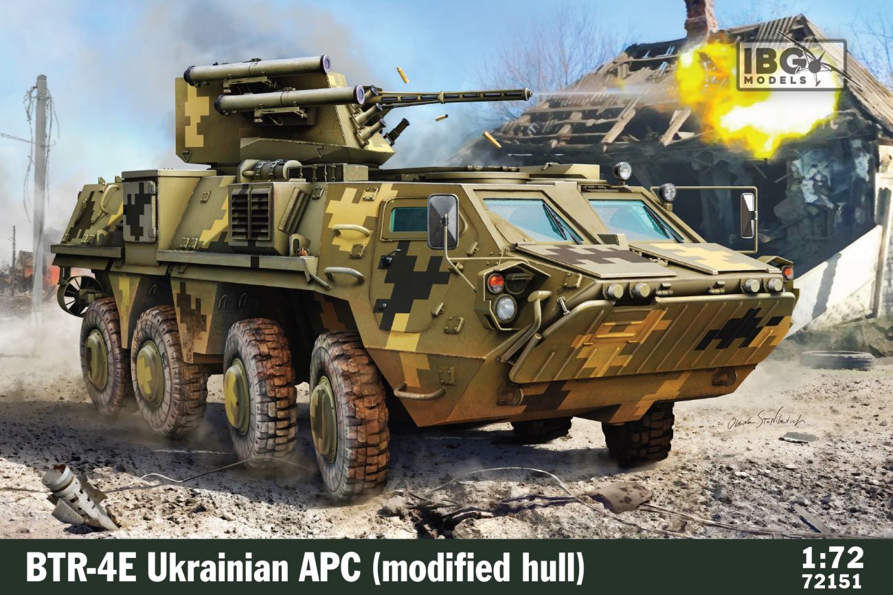 1:72 BTR-4E Ukrainian APC (Modified Hull)
