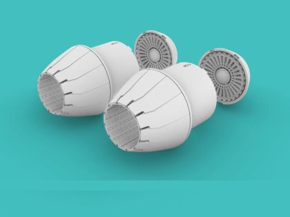 1:144 B-1b LANCER EXHAUST Early CLOSE