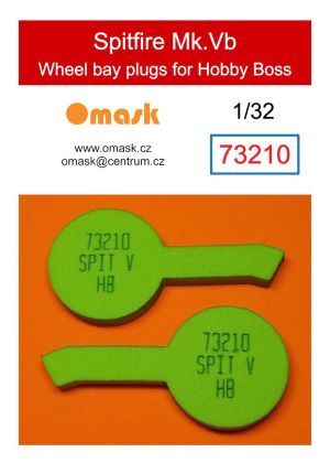 1:32 Spitfire Mk.Vb wheel bay plugs (for Hobby Boss)