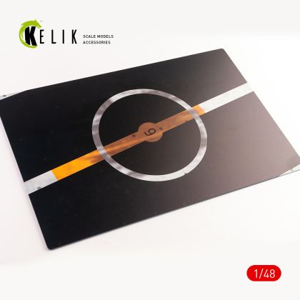 1:48 CVS-18 USS WASP 1971 - Acrylic 3 mm (410 x 270 mm) for A-1 Skyraider, S2F Tracker, F2H-P Banshee, F9F-P Cougar, F3H-P Demon