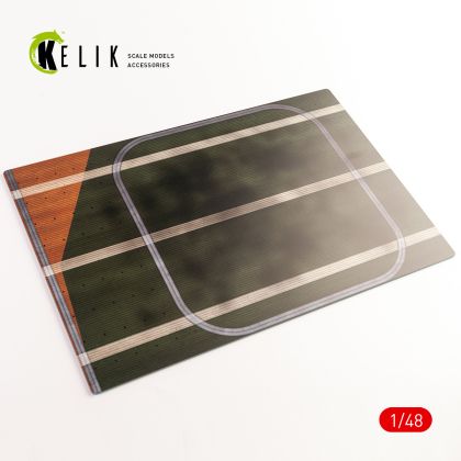 1:48 IJN Zuikaku 1943 - Acrylic 3 mm (410 x 270 mm) for I-96, Nakajima B5N, Aichi D1A, D4Y Suisei