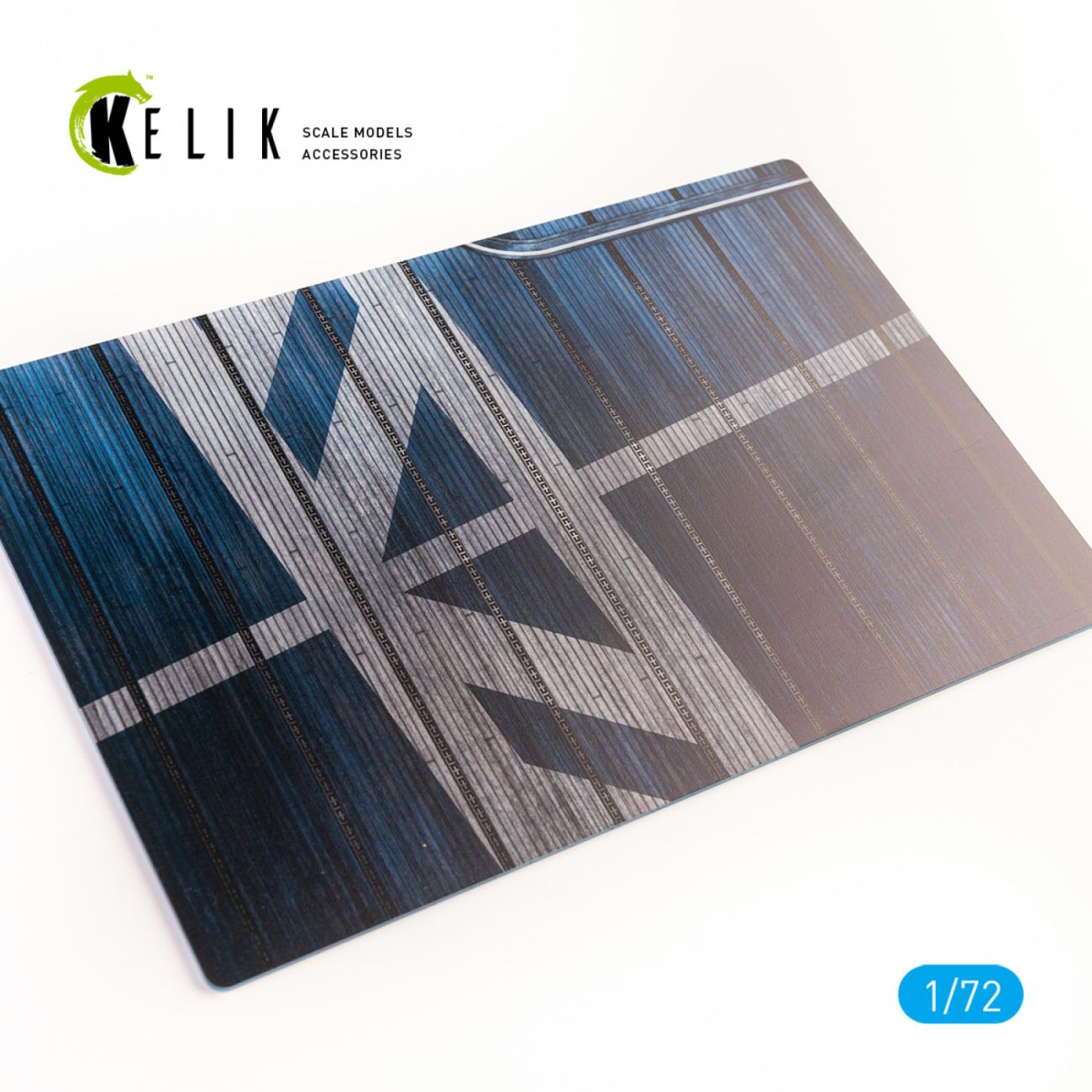 1:72 USS Antietam (CV-36) 1953 type 1 - Base - Acrylic 3 mm (280 x 180 mm) (170 g)