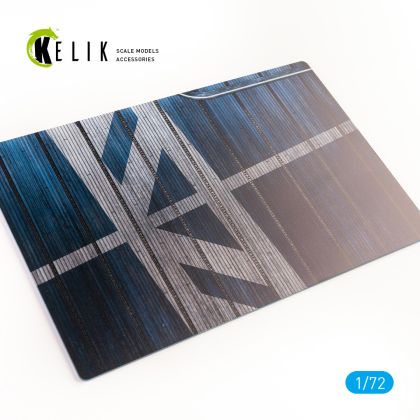 1:72 USS Antietam (CV-36) 1953 type 1 - Base - Acrylic 3 mm (280 x 180 mm) (170 g)