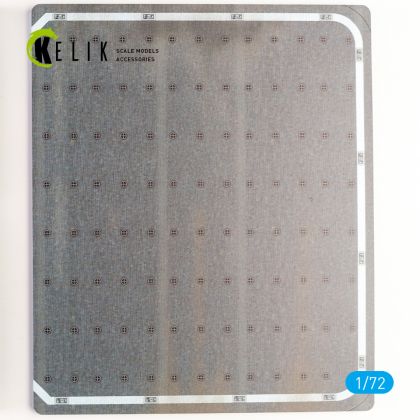 1:72 C-550 ITS Cavour Aircraft Carrier Italian Navy Type 2 Lift - Base - Acrylic 3 mm (180 x 214 mm) (130 g)