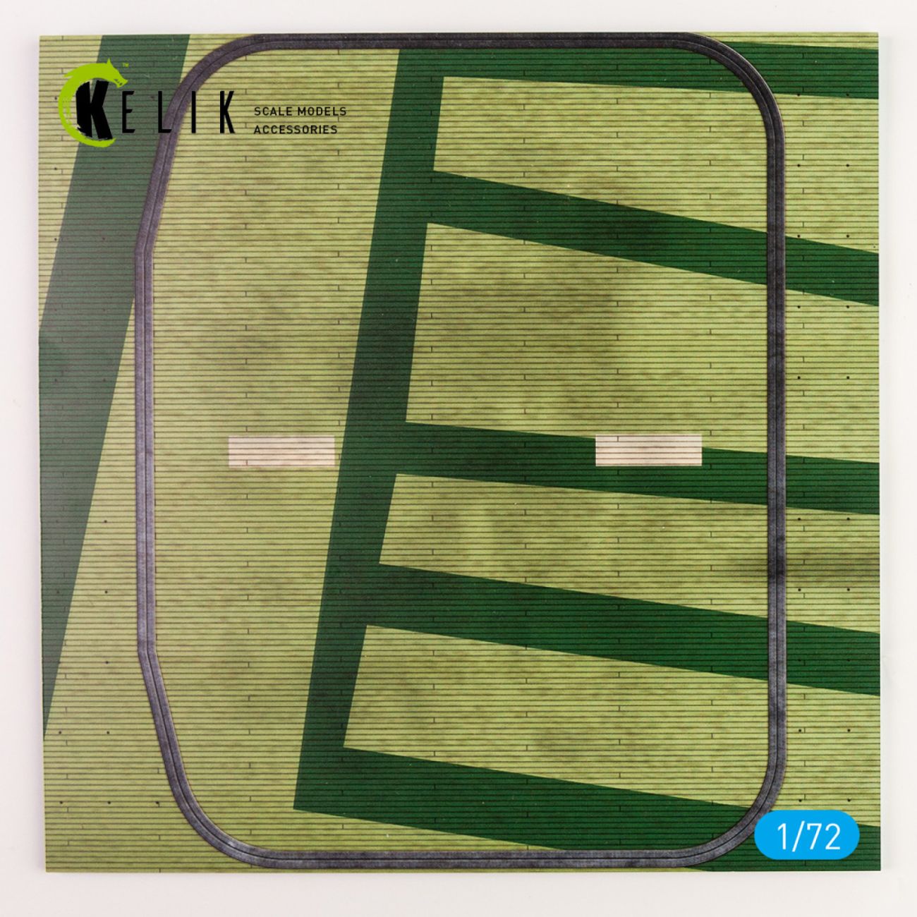 1:72 IJN Zuikaku 1944 Front lift - Base - Acrylic 3 mm (240 x 240 mm) (190g)