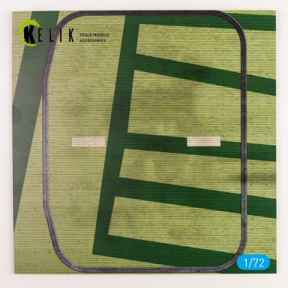 1:72 IJN Zuikaku 1944 Front lift - Base - Acrylic 3 mm (240 x 240 mm) (190g)