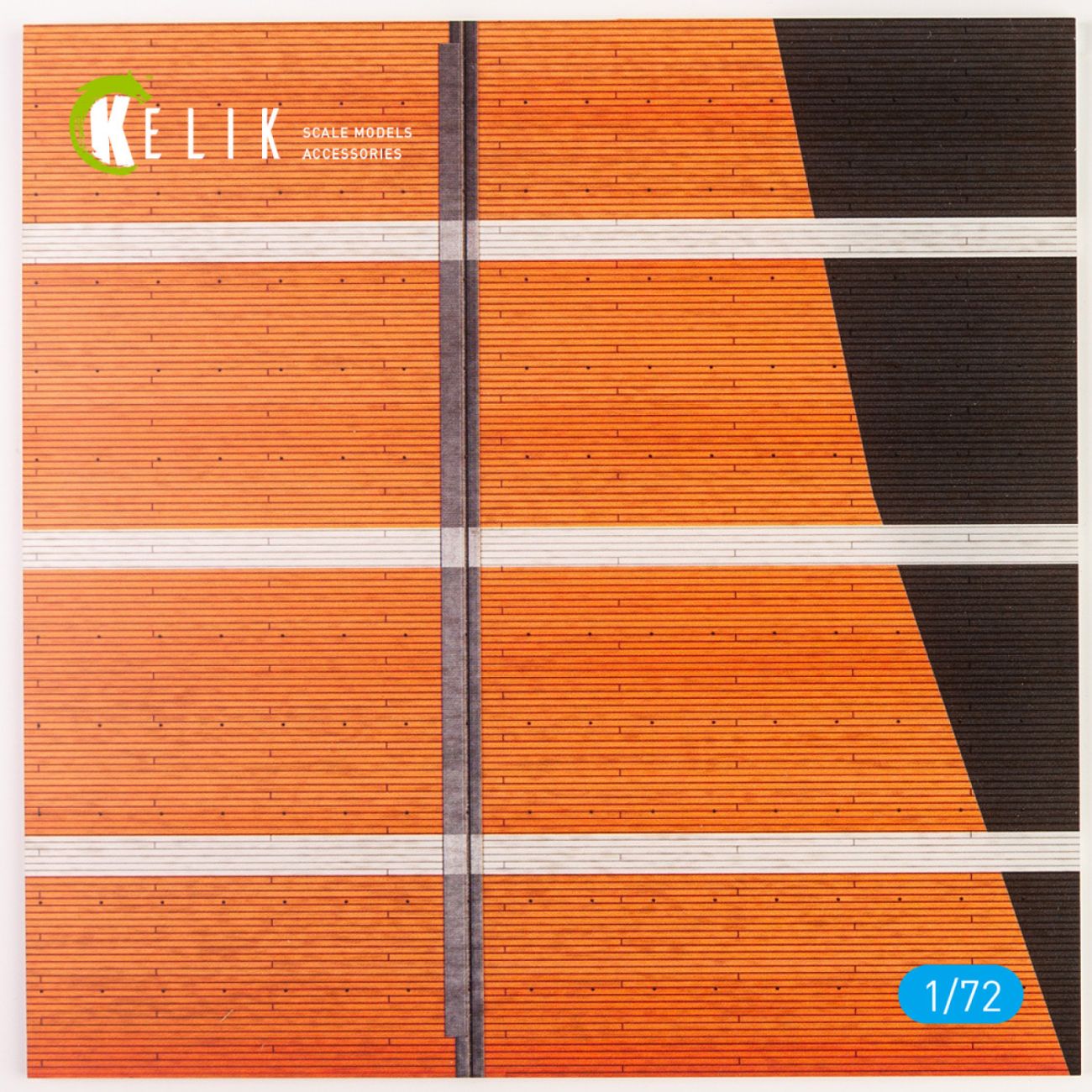 1:72 IJN Zuikaku 1943 Front lift - Base - Acrylic 3 mm (240 x 240 mm) (190g)