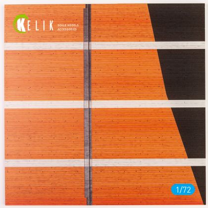 1:72 IJN Zuikaku 1943 Front lift - Base - Acrylic 3 mm (240 x 240 mm) (190g)