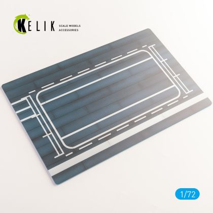 1:72 HMS Ark Royal Nose Lift 1939 - Base - Acrylic 3 mm (280 x 180 mm) (170 g) 