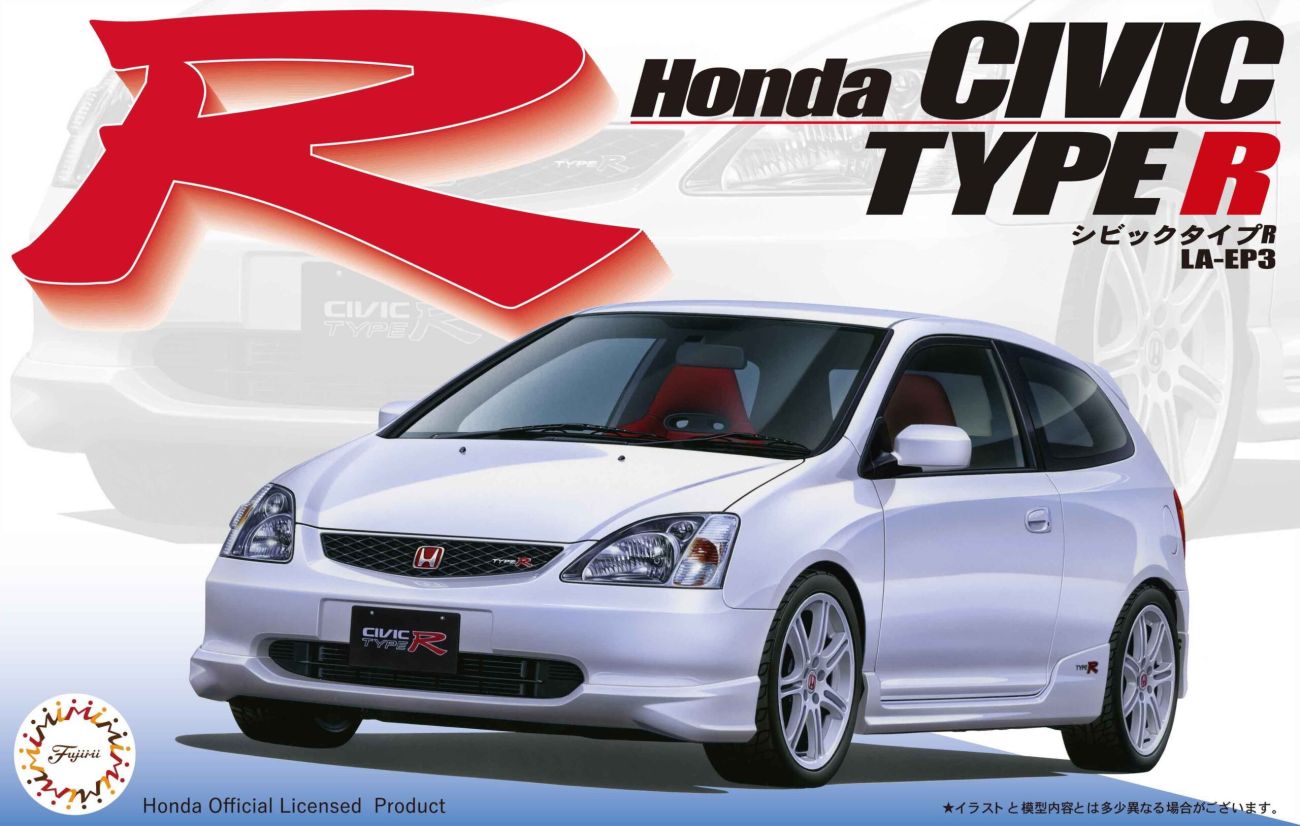 1:24 Scale Fujimi Honda Civic Type R LA-EP3
