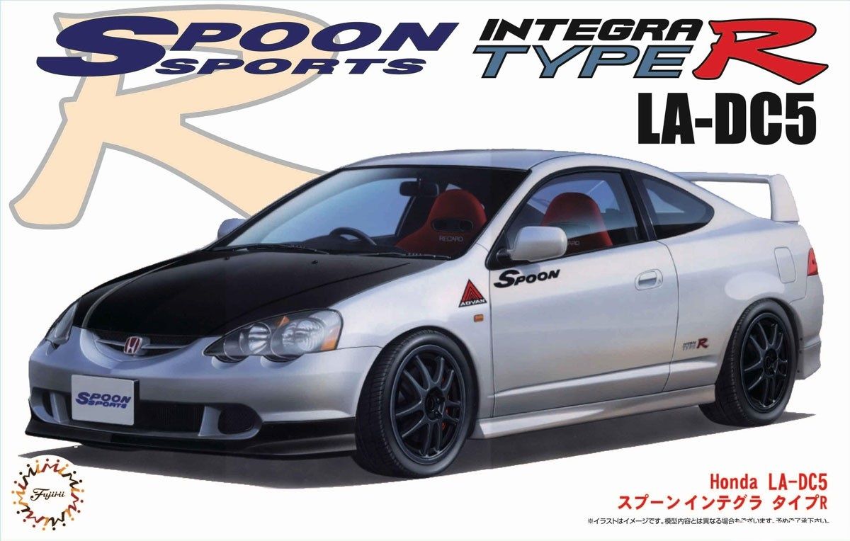1:24 Scale Fujimi Honda Integra DC5 Type R Spoon Sports