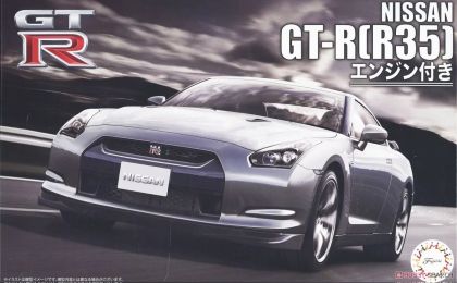 1:24 NISSAN GT-R (R35) w/Engine
