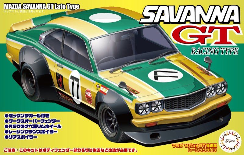 1:24 ID-300 Mazda Savanna GT Late Racing Type