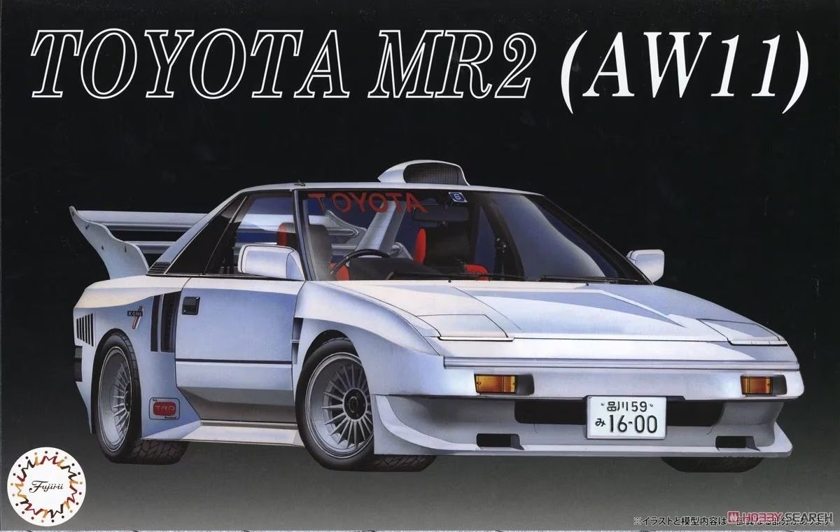 1:24 Toyota MR2 AW11