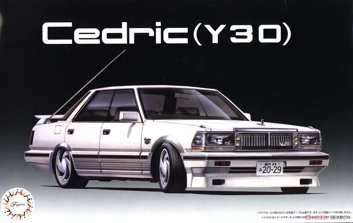 1:24 NISSAN CEDRIC 4 door Hardtop (Y30) (High Society Car Version)