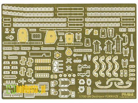1:700 Photo-Etched Parts for IJN Destroyer Yukikaze
