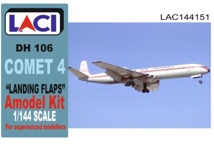 1:144 de Havilland DH.106 Comet 4 Landing Flaps for A-Model kit