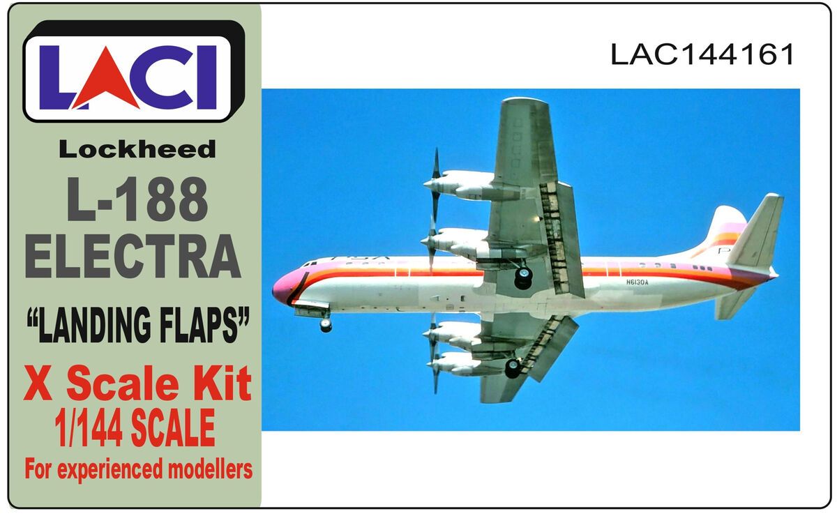 1:144 Lockheed L-188 Electra 'Landing Flaps' (For X Scale Kit)