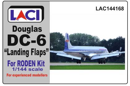 1:144 Douglas DC-6 'Landing Flaps' (For Roden)