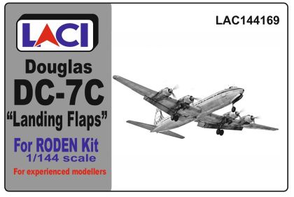 1:144 Douglas DC-7C 'Landing Flaps' (For Roden)