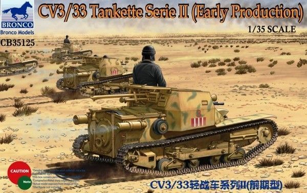 1:35 CV3/33 Tankette Serie II (Early Production)