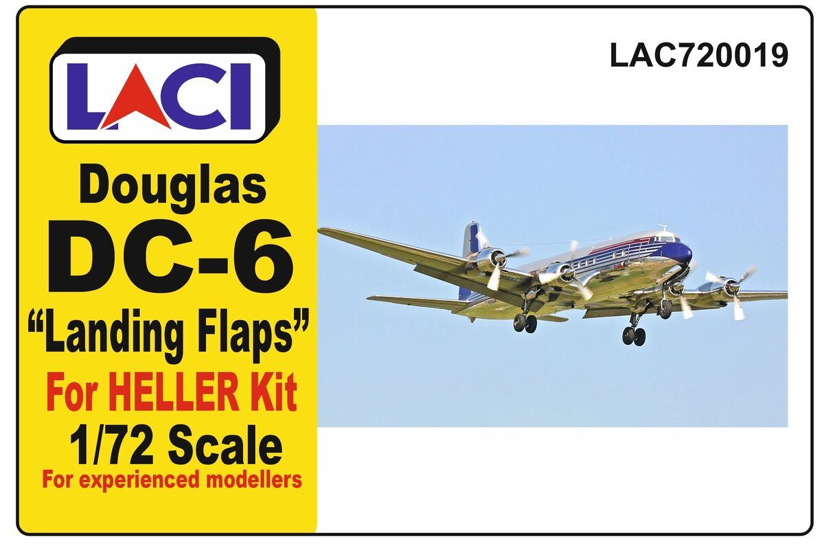 1:72 Douglas DC-6 'Landing Flaps' (For Heller)
