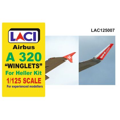1:125 Airbus A320 Winglets (for Heller kits)