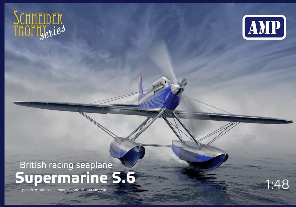 1:48 Supermarine S.6A - British Racing Seaplane