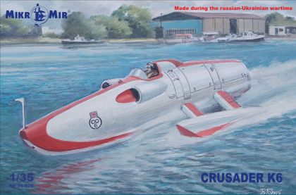1:35 Crusader K6 - Jet Powered Boat